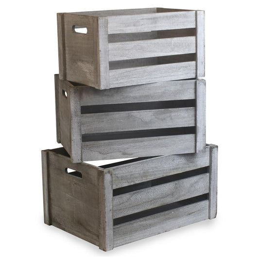 Deep Vintage Wooden Crate
